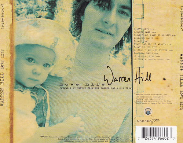 Warren Hill : Love Life (CD, Album)