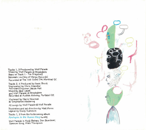 Wolf Parade : Wolf Parade (CD, EP)