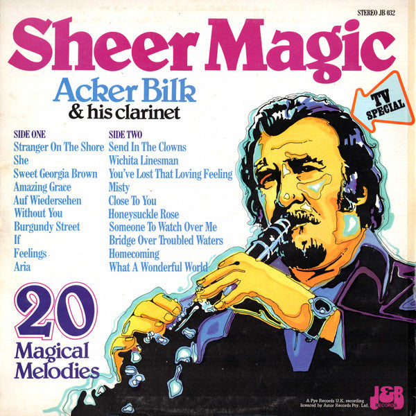 Acker Bilk : Sheer Magic (LP, Comp)