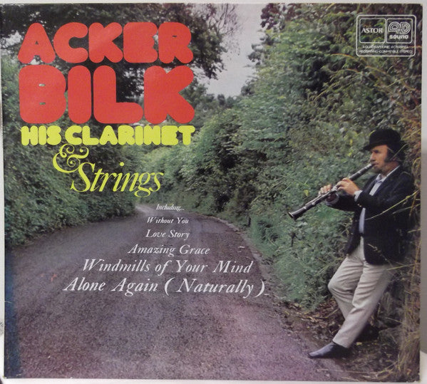 Acker Bilk : His Clarinet & Strings (LP, Quad)