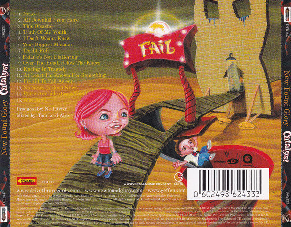 New Found Glory : Catalyst (CD, Album, Enh)