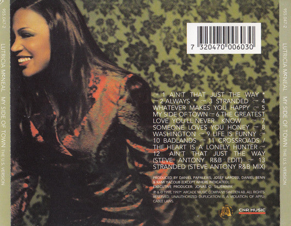 Lutricia McNeal : My Side Of Town (The U.S. Version) (CD, Album, DOC)
