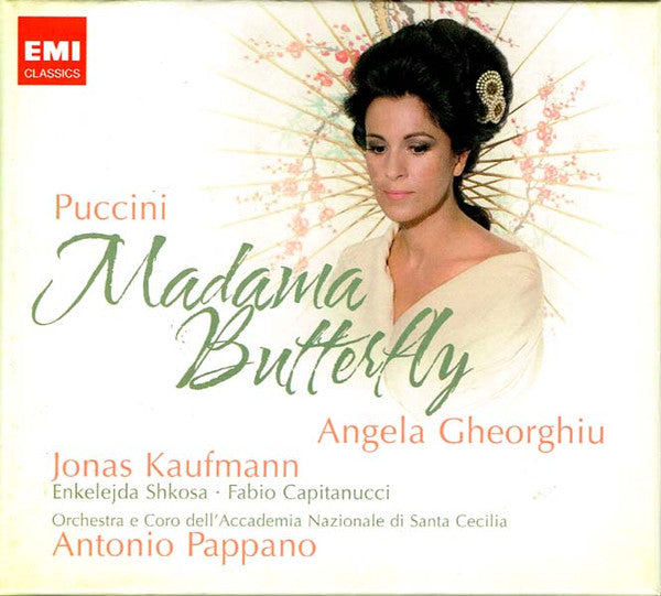 Giacomo Puccini - Angela Gheorghiu • Jonas Kaufmann • Enkelejda Shkosa • Fabio Capitanucci • Orchestra* E Coro dell'Accademia Nazionale di Santa Cecilia • Antonio Pappano : Madama Butterfly (2xCD, Album + Box)
