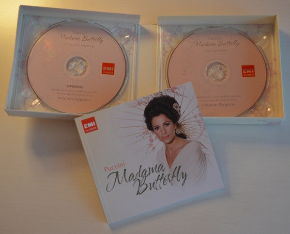 Giacomo Puccini - Angela Gheorghiu • Jonas Kaufmann • Enkelejda Shkosa • Fabio Capitanucci • Orchestra* E Coro dell'Accademia Nazionale di Santa Cecilia • Antonio Pappano : Madama Butterfly (2xCD, Album + Box)