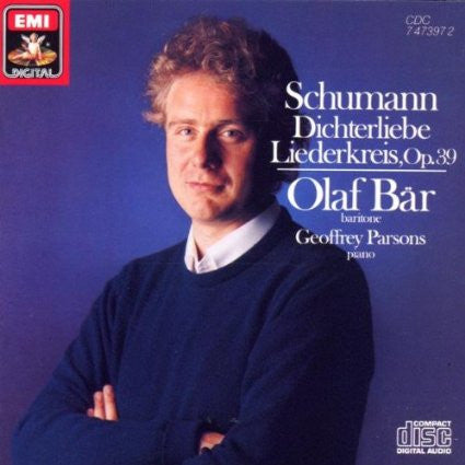 Schumann* / Olaf Bär, Geoffrey Parsons (2) : Dichterliebe  - Liederkreis Op.39 (CD, Album)