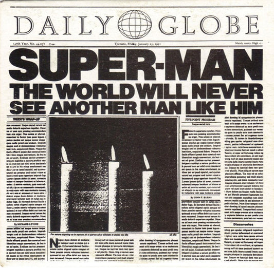 Crash Test Dummies : Superman's Song (CD, Single)