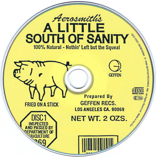 Aerosmith : A Little South Of Sanity (2xCD, Album)