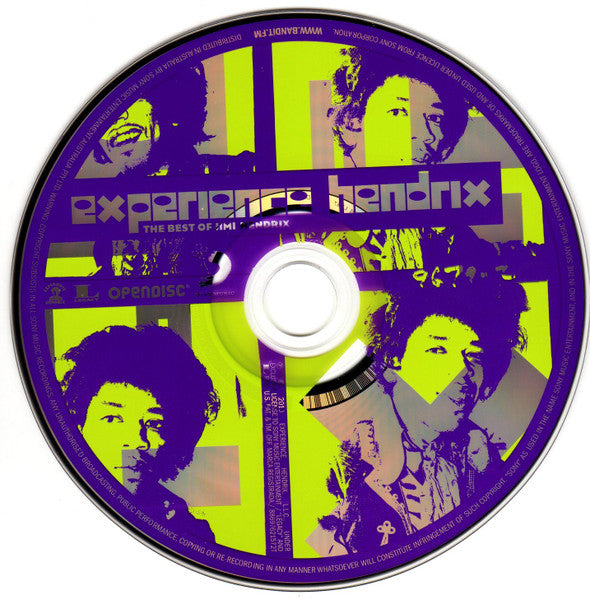 Jimi Hendrix : Experience Hendrix (The Best Of Jimi Hendrix) (CD, Album, Comp, RE, RM)