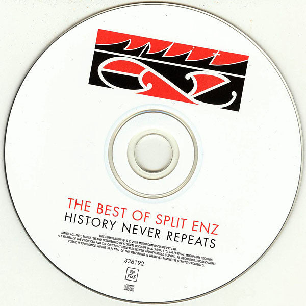 Split Enz : The Best Of Split Enz - History Never Repeats (30th Anniversary Edition) (CD, Comp)