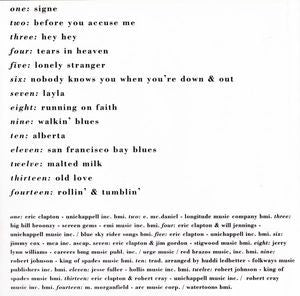 Eric Clapton : Unplugged (CD, Album)