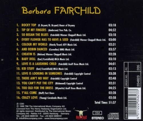Barbara Fairchild : Rocky Top (CD)