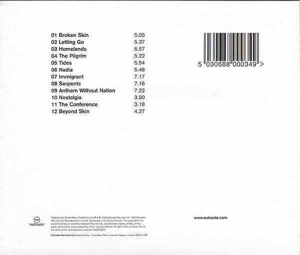 Nitin Sawhney : Beyond Skin (CD, Album)