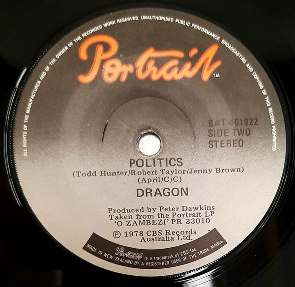 Dragon (5) : Still In Love With You (7", Single)
