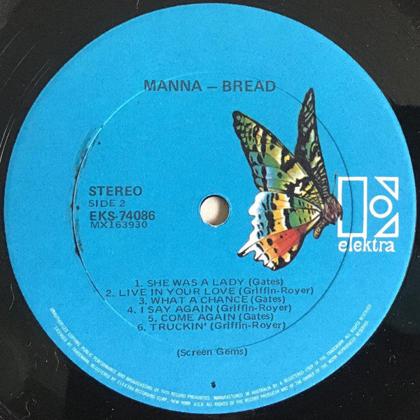 Bread : Manna (LP, Album, Sem)
