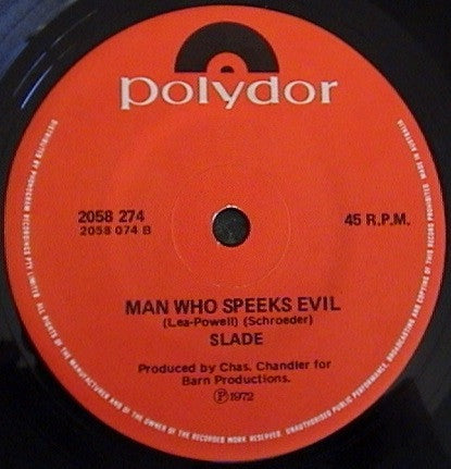 Slade : Mama Weer All Crazee Now (7", Single)