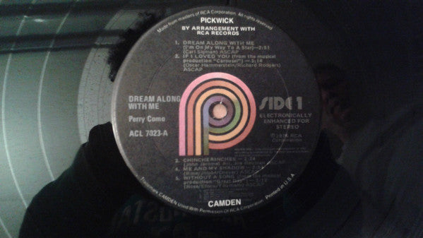 Perry Como : Dream Along With Me (LP, RE)
