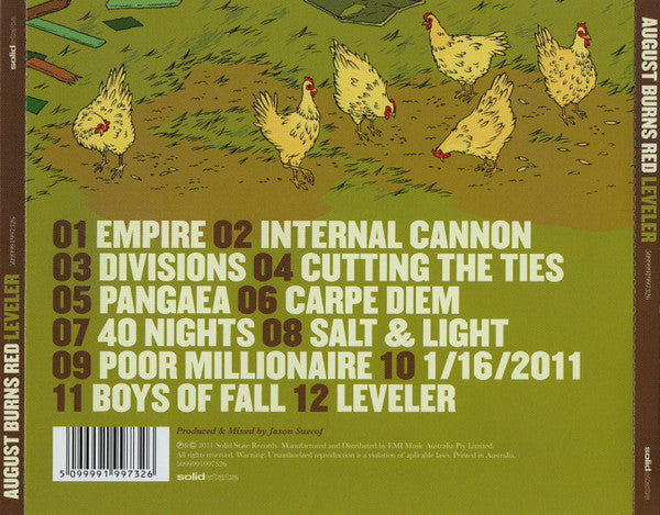 August Burns Red : Leveler (CD, Album)