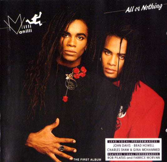 Milli Vanilli : All Or Nothing (The First Album) (CD, Album, RE)