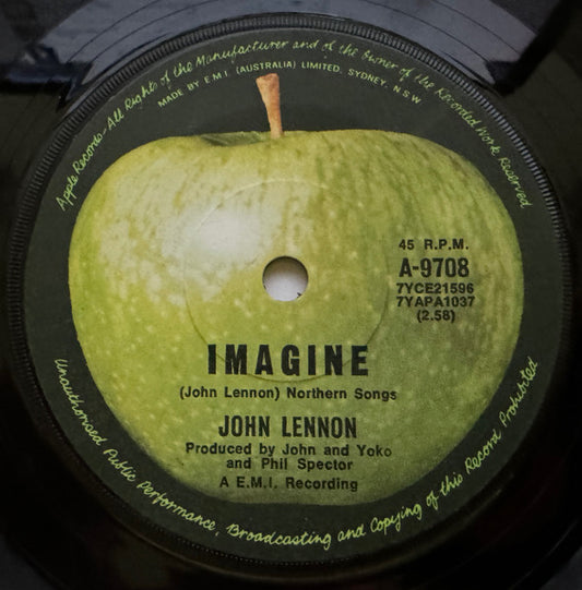 John Lennon : Imagine (7", Single)