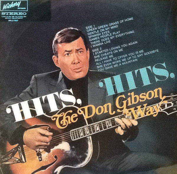 Don Gibson : Hits, The Don Gibson Way (LP)