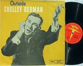 Shelley Berman : Outside Shelley Berman (LP, Album, Mono)
