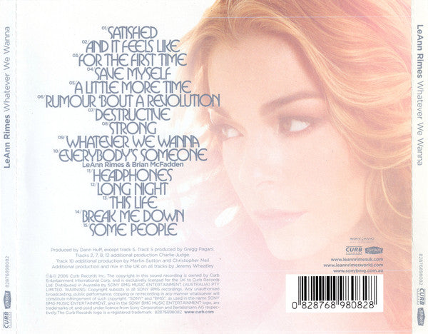 LeAnn Rimes : Whatever We Wanna (CD, Album)