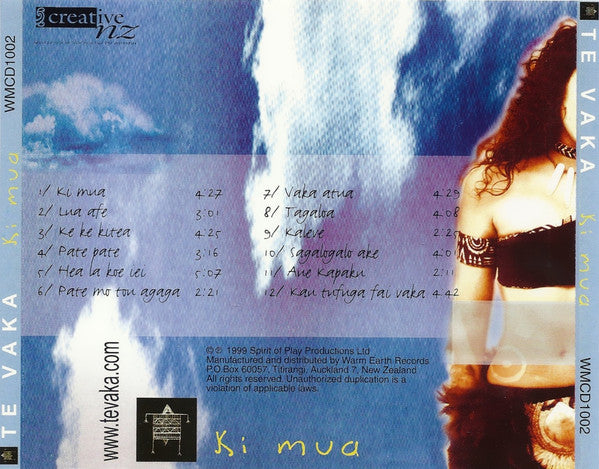 Te Vaka : Ki Mua (CD, Album)