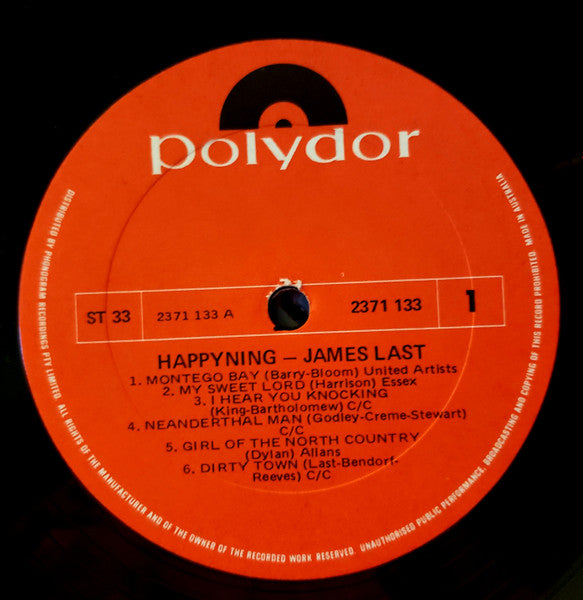 James Last : Happyning (LP, Album)