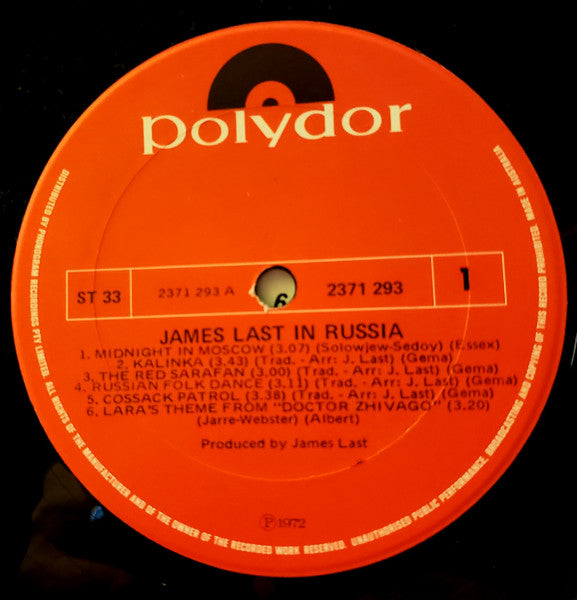 James Last : In Russia (LP, Album)