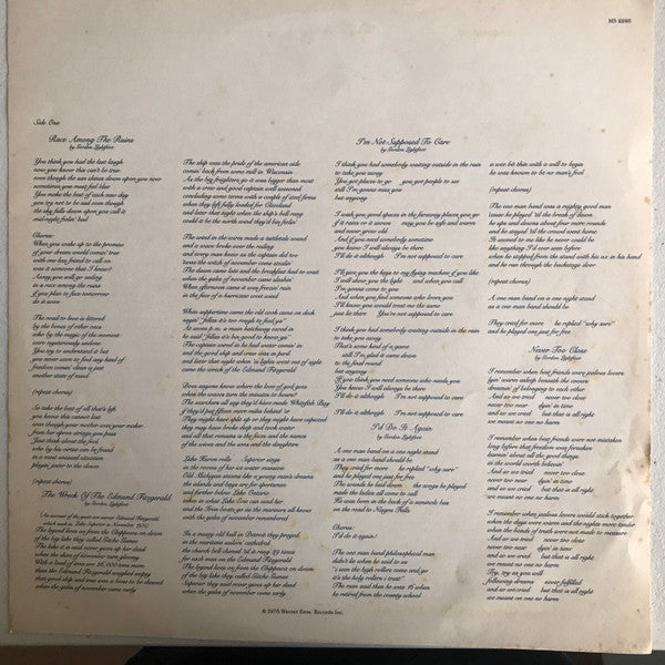 Gordon Lightfoot : Summertime Dream (LP, Album)