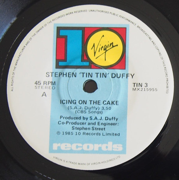 Stephen Duffy : Icing On The Cake (7", Single)