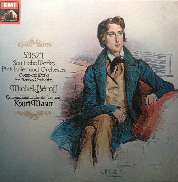 Franz Liszt : Sämtliche Werke Für Klavier Und Orchester (3xLP, Album, Box)