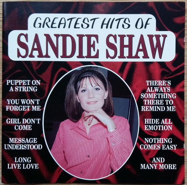Sandie Shaw : Greatest Hits of (CD, Comp)