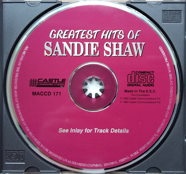 Sandie Shaw : Greatest Hits of (CD, Comp)