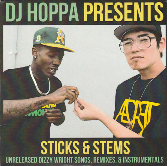 DJ Hoppa Presents Dizzy Wright : Sticks & Stems (CD, Ltd, Mixtape)