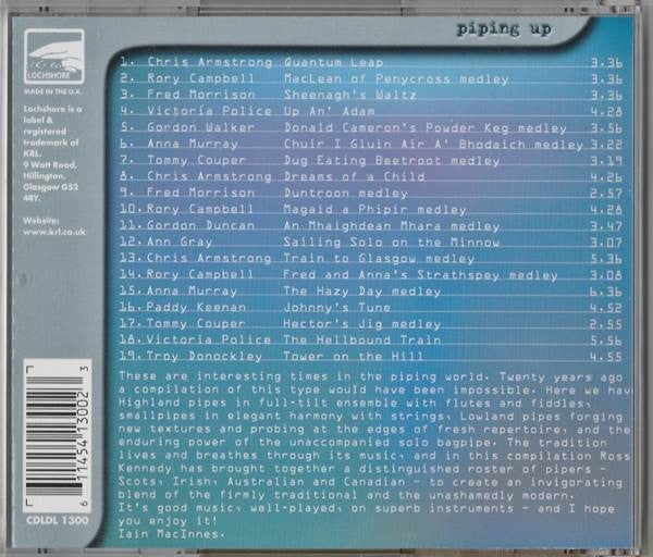 Various : Piping Up (Best Of Contemporary Piping) (CD, Comp)