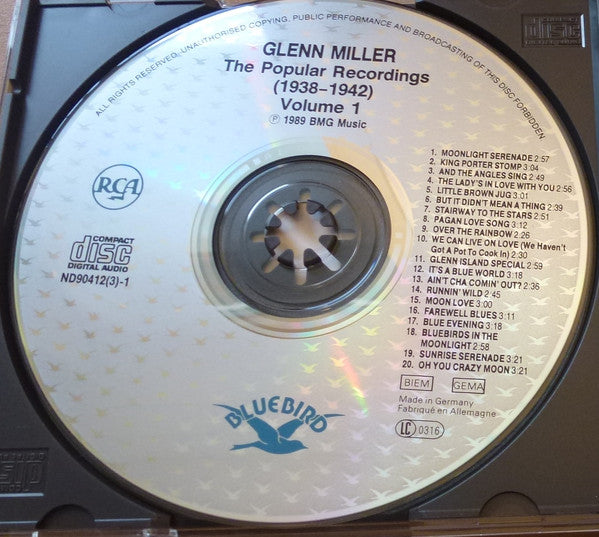 Glenn Miller : The Popular Recordings (1938-1942) (3xCD, Comp, RM)