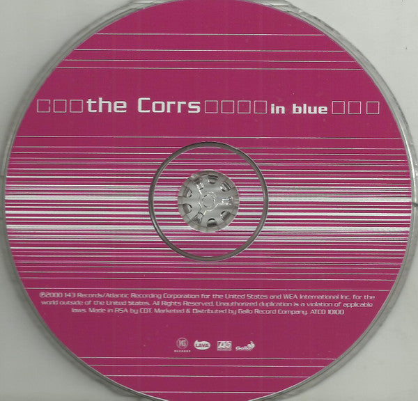 The Corrs : In Blue (CD, Album)
