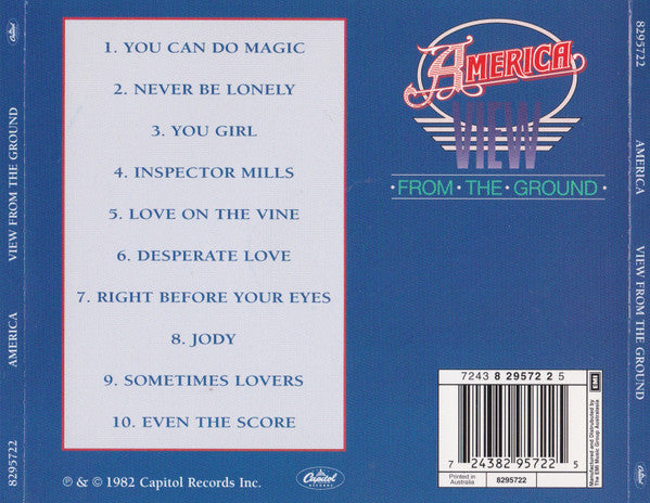 America (2) : View From The Ground (CD, Album, RE)