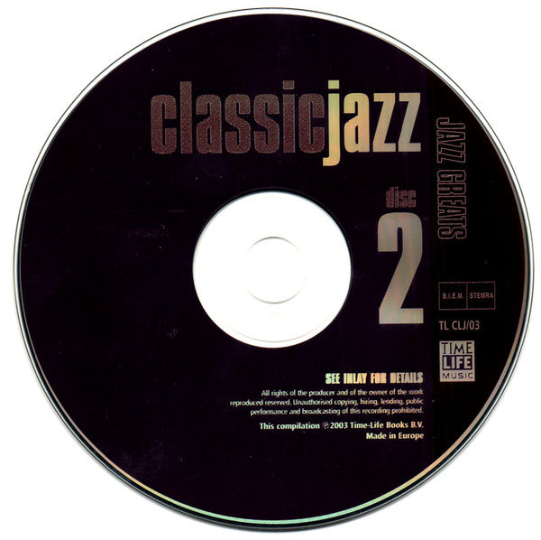 Various : Classic Jazz: Jazz Greats (2xCD, Comp, RE)