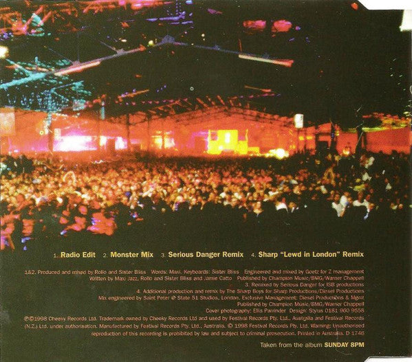 Faithless : God Is A DJ (CD, Maxi)