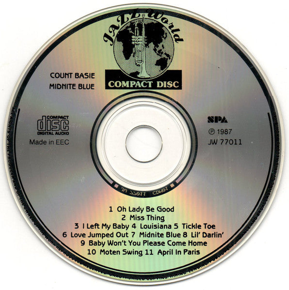 Count Basie : Midnite Blue (CD, Comp)