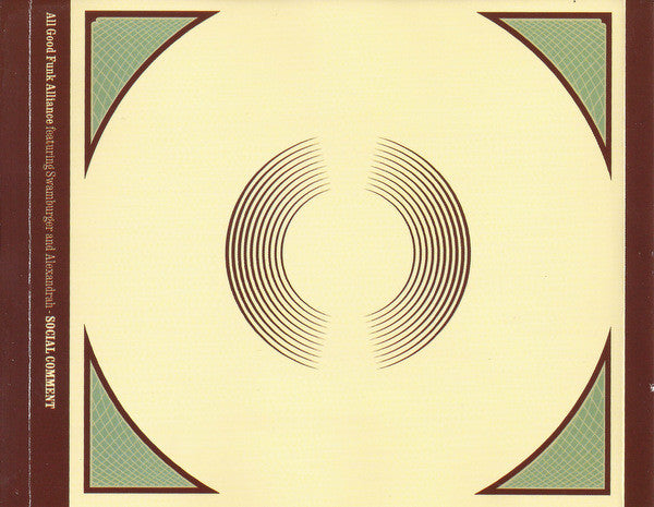 All Good Funk Alliance Featuring Swamburger & Alexandrah : Social Comment (CD, Album)