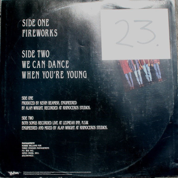 Choirboys : Fireworks (12", Single, Ltd)