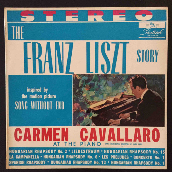 Carmen Cavallaro, Jack Pleis : The Franz Liszt Story (LP, Album)