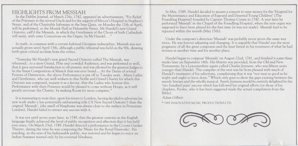 Handel*, Scottish Chamber Orchestra, The Scottish Philharmonic Singers : Highlights From 'Messiah' (CD, Album)