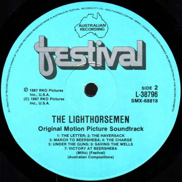 Mario Millo : The Lighthorsemen (Original Motion Picture Soundtrack) (LP, Album)