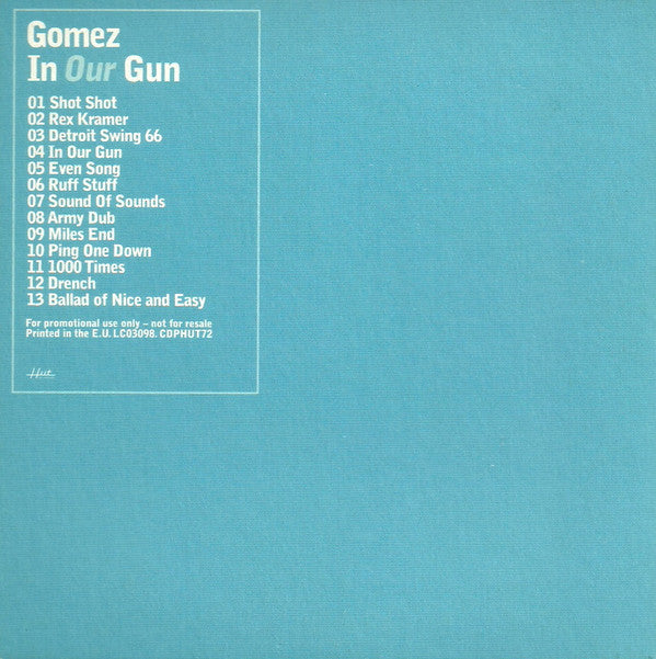 Gomez : In Our Gun (CD, Album, Promo)