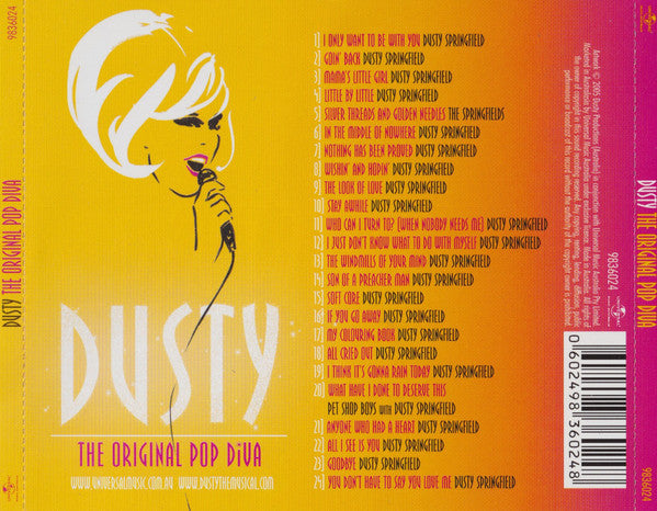 Dusty Springfield : Dusty: The Original Pop Diva (CD, Comp)