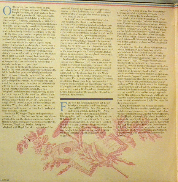 Joseph Haydn, Jean-Pierre Rampal, Pierre Pierlot : Concertos For Flute/Oboe & Orchestra (2xLP, Gat)